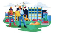 La part du secteur de la construction dans l’emploi par région et par département 